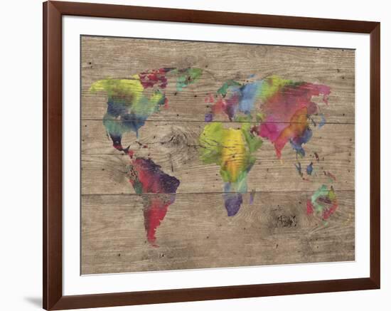 World of Colours - Vintage-Sandra Jacobs-Framed Art Print