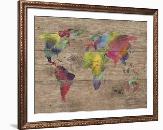 World of Colours - Vintage-Sandra Jacobs-Framed Art Print