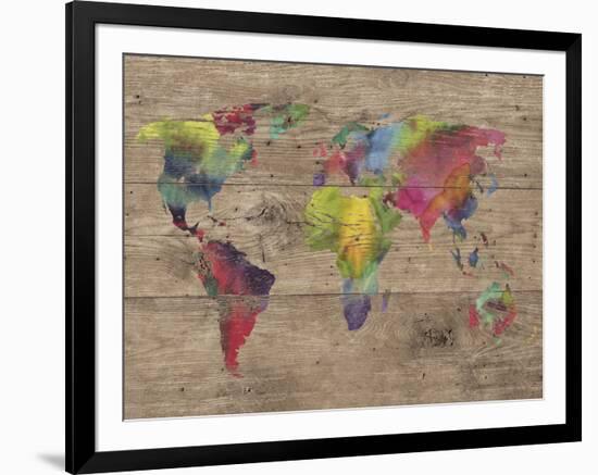 World of Colours - Vintage-Sandra Jacobs-Framed Art Print