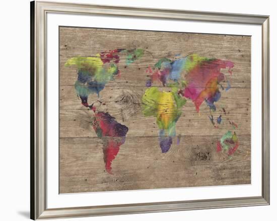 World of Colours - Vintage-Sandra Jacobs-Framed Art Print