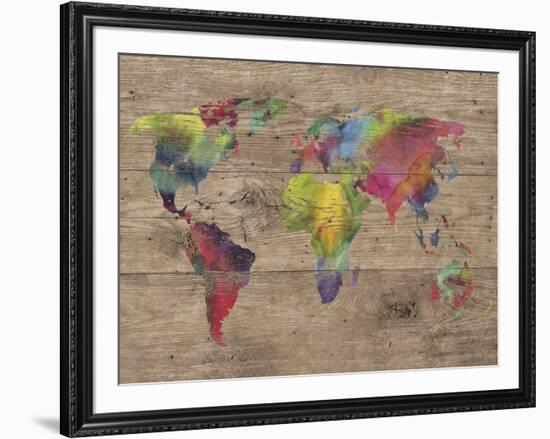 World of Colours - Vintage-Sandra Jacobs-Framed Art Print