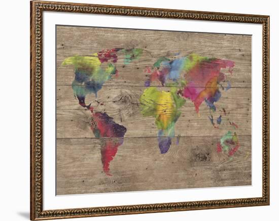 World of Colours - Vintage-Sandra Jacobs-Framed Art Print