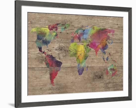 World of Colours - Vintage-Sandra Jacobs-Framed Art Print