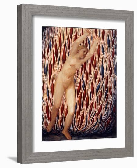 World on Fire 1, 1999-Evelyn Williams-Framed Giclee Print