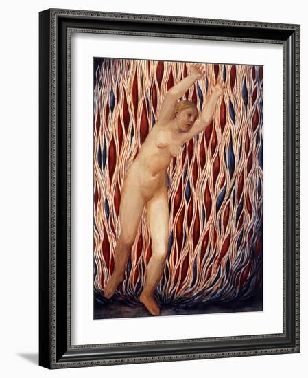 World on Fire 1, 1999-Evelyn Williams-Framed Giclee Print