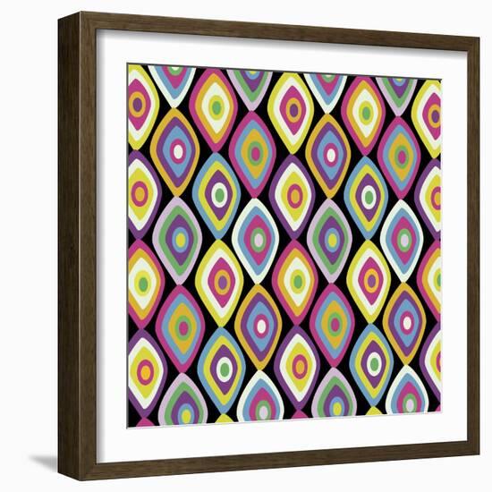 World Pattern 2-Lauren Gibbons-Framed Art Print