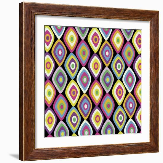 World Pattern 2-Lauren Gibbons-Framed Art Print