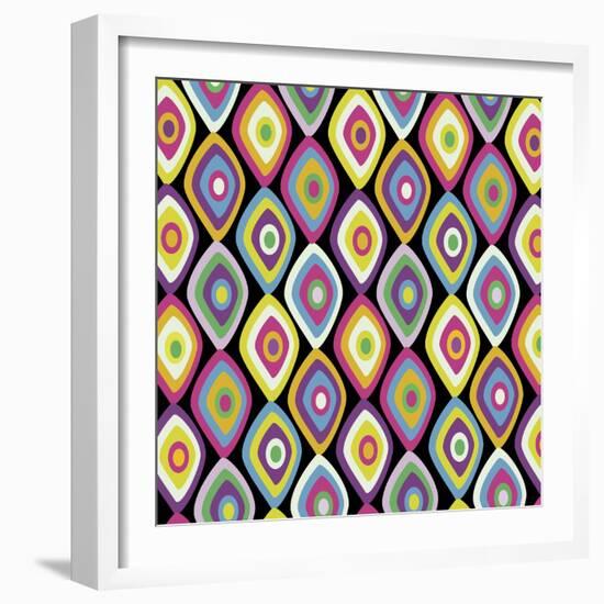 World Pattern 2-Lauren Gibbons-Framed Art Print