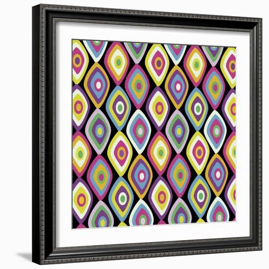 World Pattern 2-Lauren Gibbons-Framed Art Print