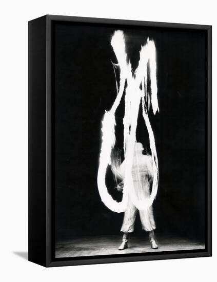 World's Ace Juggler Massimiliano Truzzi Juggling Plates-Gjon Mili-Framed Premier Image Canvas