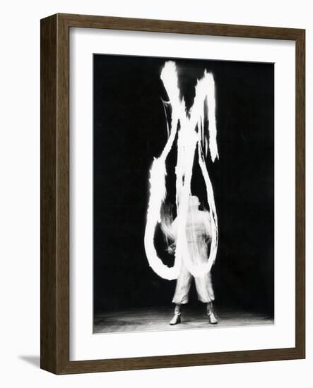 World's Ace Juggler Massimiliano Truzzi Juggling Plates-Gjon Mili-Framed Photographic Print