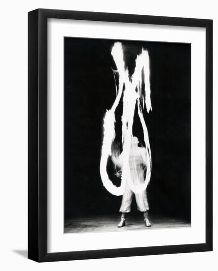 World's Ace Juggler Massimiliano Truzzi Juggling Plates-Gjon Mili-Framed Photographic Print