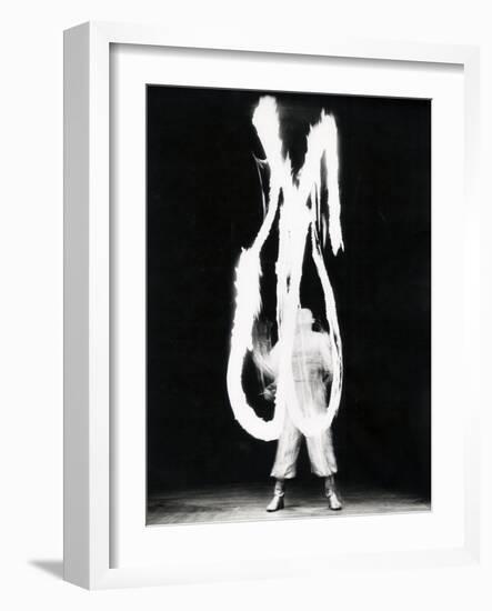 World's Ace Juggler Massimiliano Truzzi Juggling Plates-Gjon Mili-Framed Photographic Print