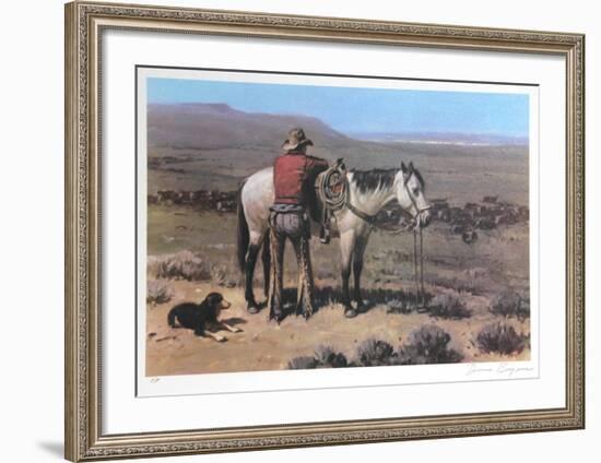 World's Apart-Duane Bryers-Framed Collectable Print