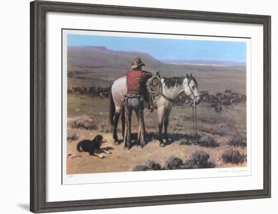 World's Apart-Duane Bryers-Framed Collectable Print