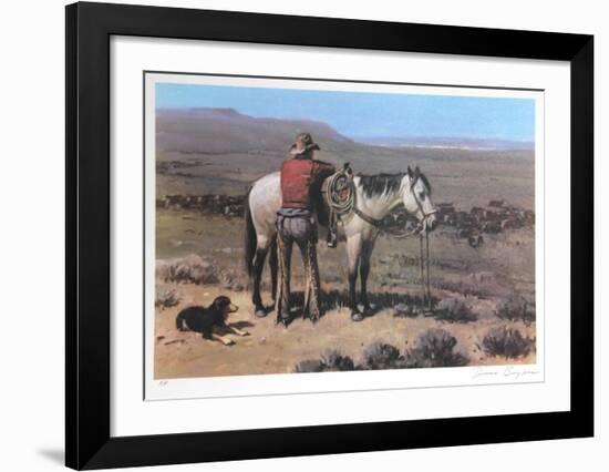 World's Apart-Duane Bryers-Framed Collectable Print