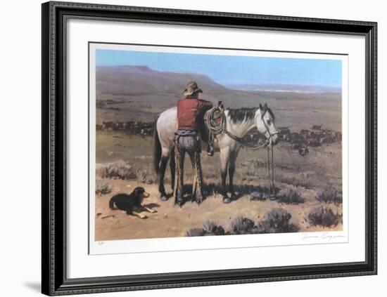 World's Apart-Duane Bryers-Framed Collectable Print