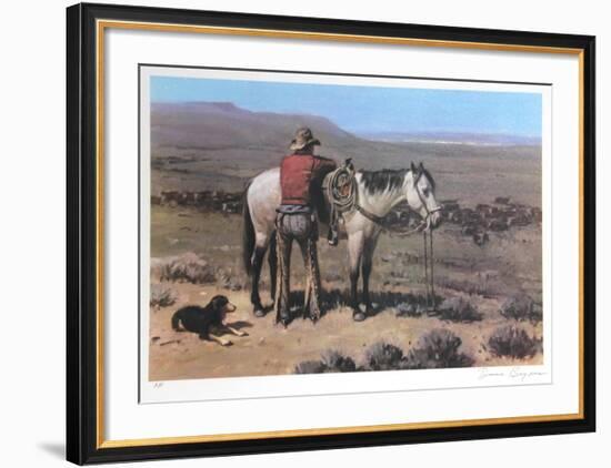 World's Apart-Duane Bryers-Framed Collectable Print