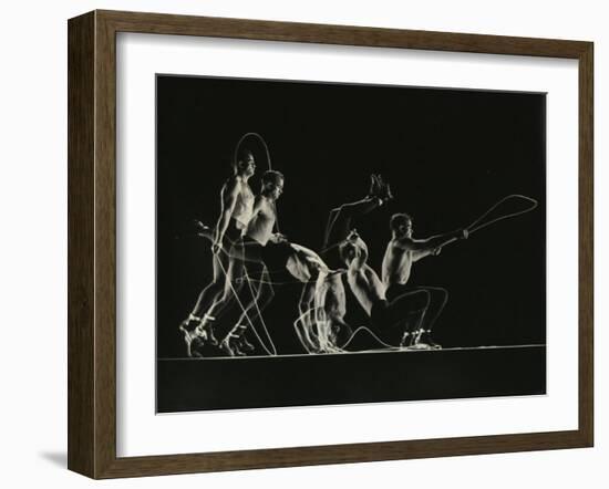 World's Champion Rope Skipper-Gjon Mili-Framed Photographic Print