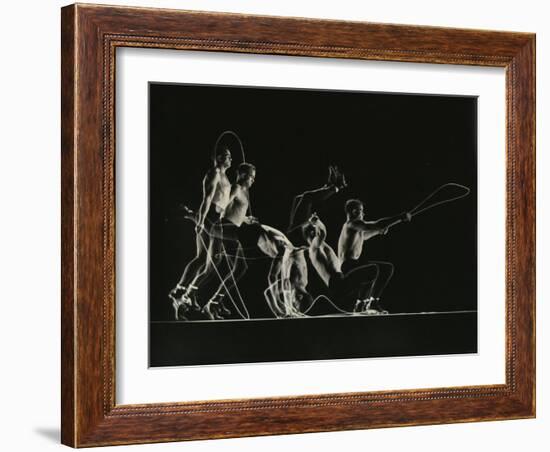 World's Champion Rope Skipper-Gjon Mili-Framed Photographic Print