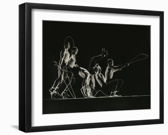 World's Champion Rope Skipper-Gjon Mili-Framed Photographic Print