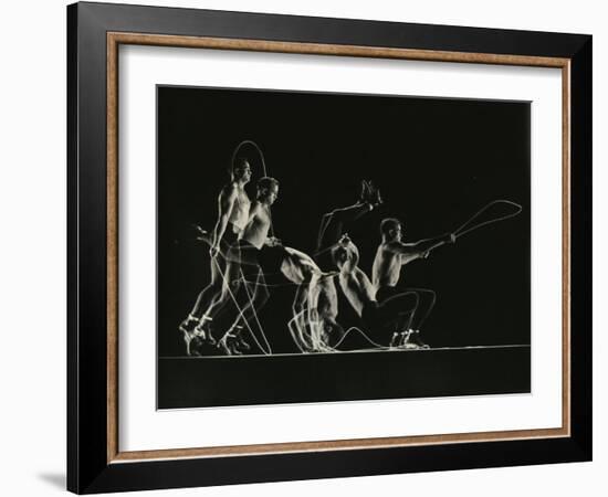 World's Champion Rope Skipper-Gjon Mili-Framed Photographic Print