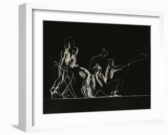 World's Champion Rope Skipper-Gjon Mili-Framed Photographic Print