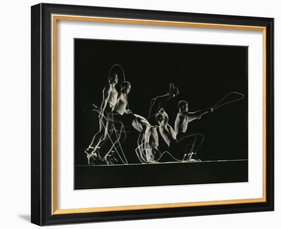 World's Champion Rope Skipper-Gjon Mili-Framed Photographic Print