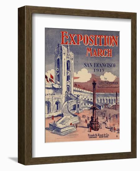 World's Fair: 1915 Panama-Pacific International Exposition, National Museum of American History-null-Framed Art Print