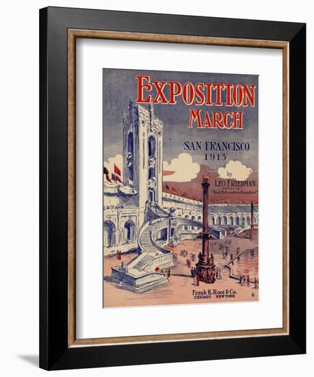 World's Fair: 1915 Panama-Pacific International Exposition, National Museum of American History--Framed Art Print