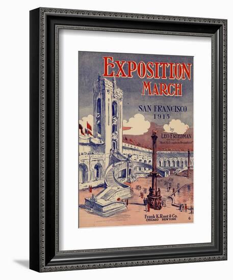 World's Fair: 1915 Panama-Pacific International Exposition, National Museum of American History--Framed Art Print