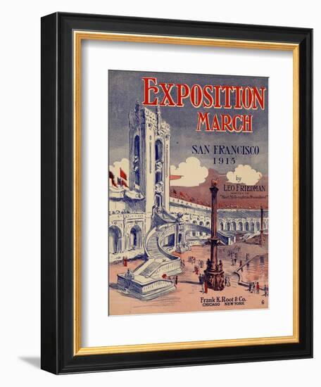 World's Fair: 1915 Panama-Pacific International Exposition, National Museum of American History-null-Framed Art Print