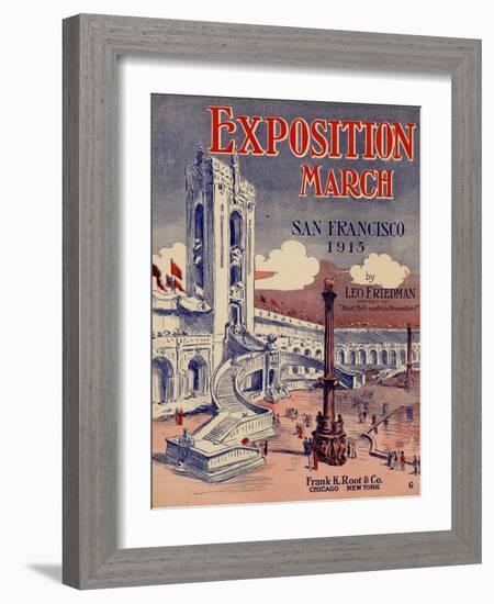 World's Fair: 1915 Panama-Pacific International Exposition, National Museum of American History-null-Framed Art Print