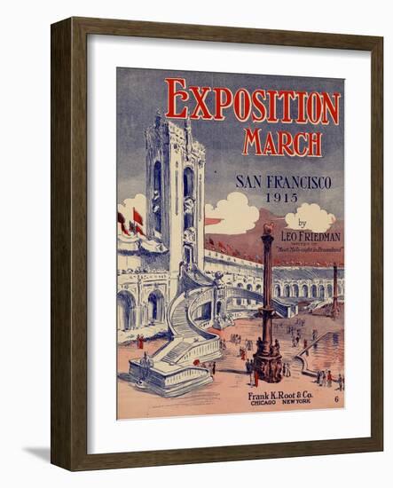 World's Fair: 1915 Panama-Pacific International Exposition, National Museum of American History-null-Framed Art Print