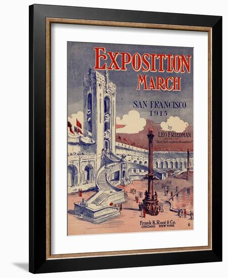 World's Fair: 1915 Panama-Pacific International Exposition, National Museum of American History-null-Framed Art Print