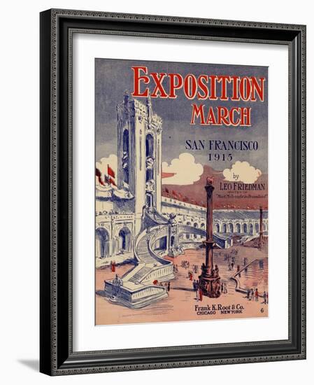 World's Fair: 1915 Panama-Pacific International Exposition, National Museum of American History-null-Framed Art Print