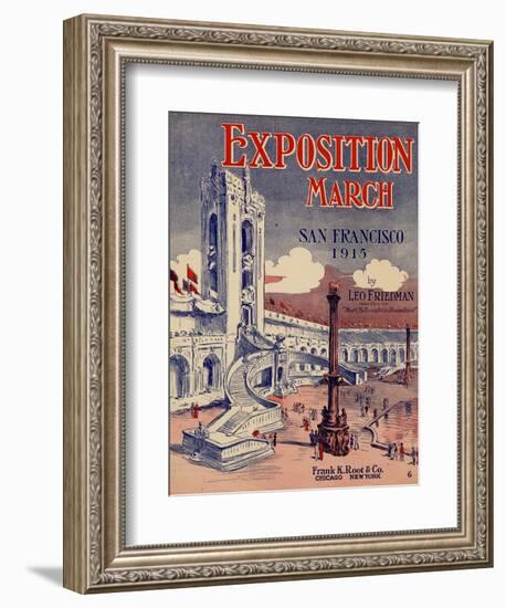World's Fair: 1915 Panama-Pacific International Exposition, National Museum of American History-null-Framed Premium Giclee Print