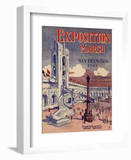 World's Fair: 1915 Panama-Pacific International Exposition, National Museum of American History-null-Framed Premium Giclee Print