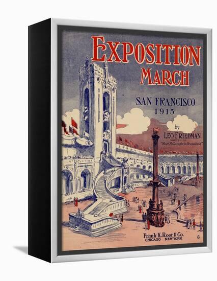 World's Fair: 1915 Panama-Pacific International Exposition, National Museum of American History-null-Framed Stretched Canvas