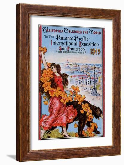 World's Fair: California Welcomes the World to the Panama Pacific International Exposition-null-Framed Art Print