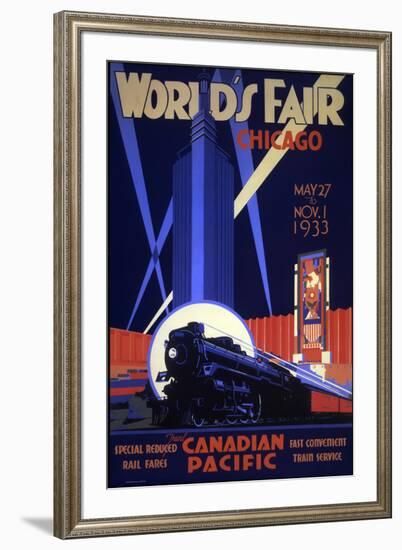 World's Fair Chicago, 1933-null-Framed Art Print