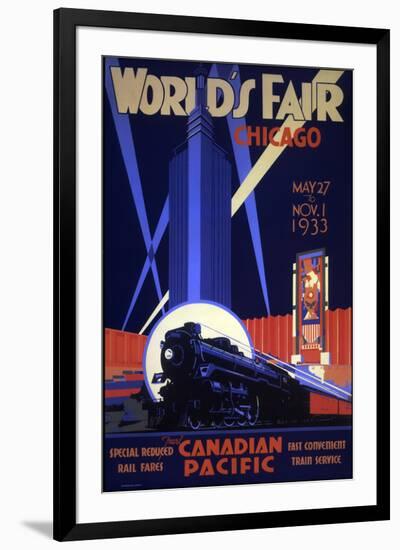 World's Fair Chicago, 1933-null-Framed Art Print