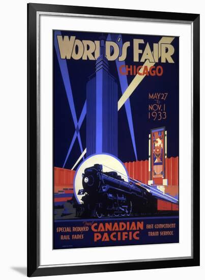 World's Fair Chicago, 1933-null-Framed Art Print