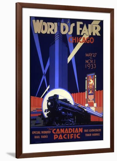 World's Fair Chicago, 1933-null-Framed Art Print