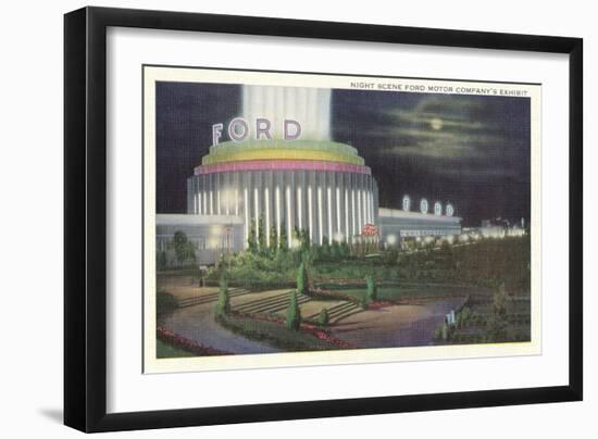 World's Fair, Ford Exhibit-null-Framed Art Print