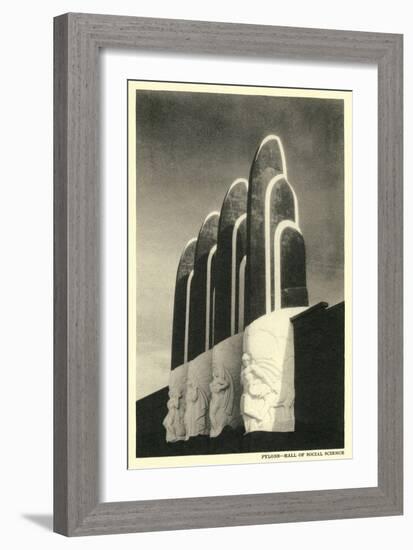 World's Fair, Hall of Science-null-Framed Art Print