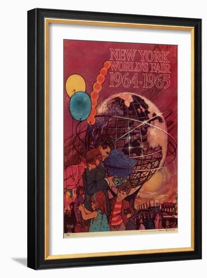 World's Fair: New York World’s Fair 1964-1965-null-Framed Art Print