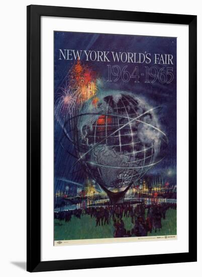 World's Fair: New York World’s Fair 1964-1965-null-Framed Art Print