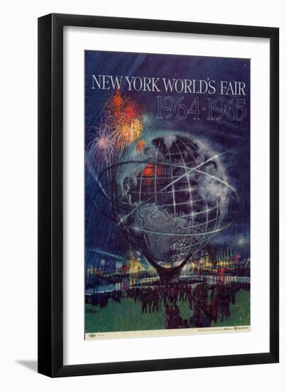 World's Fair: New York World’s Fair 1964-1965-null-Framed Art Print