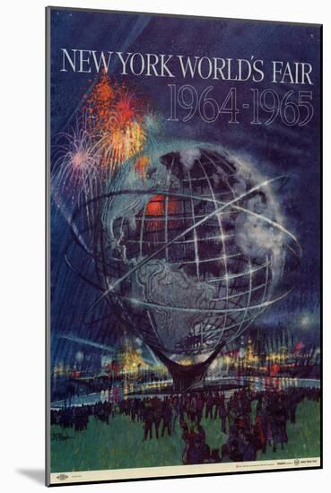 World's Fair: New York World’s Fair 1964-1965-null-Mounted Art Print